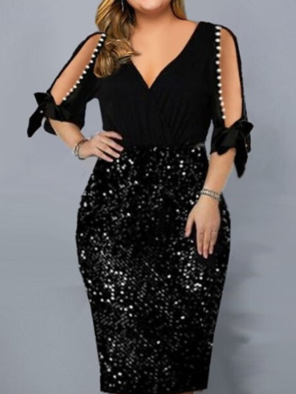<tc>Elegantiška suknelė Niina juoda</tc>