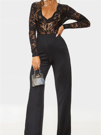 ELEGANT JUMPSUIT DIVENA black