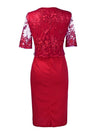 <tc>Elegantiška suknelė Bernice raudona</tc>