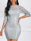 <tc>Elegantiška suknelė Haljina balta</tc>