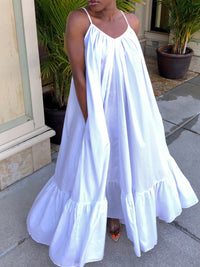 <tc>Vasarinė suknelė Genna balta</tc>