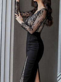 <tc>Elegantiška suknelė Faustina juoda</tc>