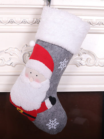 <tc>Papuošalai Kalėdinių kojinių dovanų maišelis Orey pilkas</tc>