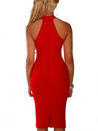 <tc>Elegantiška midi suknelė Gitta raudona</tc>