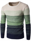 <tc>Vyriškas dryžuotas puloveris Langer spalvotas</tc>
