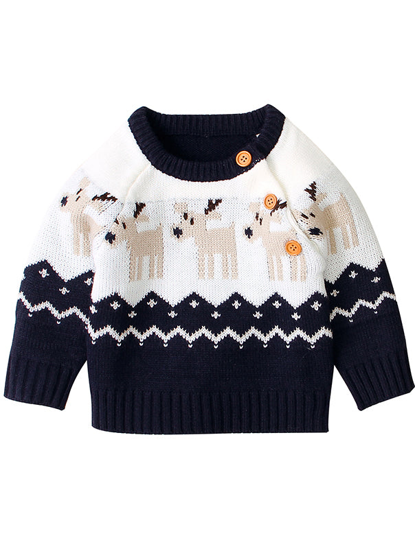 CHRISTMAS SWEATER BREEYA navy