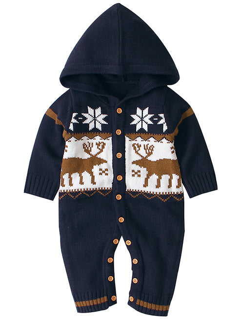 CHRISTMAS SWEATER BRESA navy