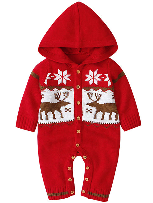 CHRISTMAS SWEATER BRESA red