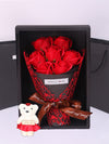 <tc>Dovanų dėžutė su rožėmis Madyson raudona</tc>