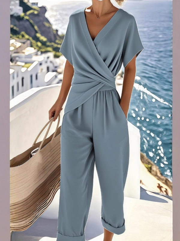 ELEGANT JUMPSUIT HETTIE blue