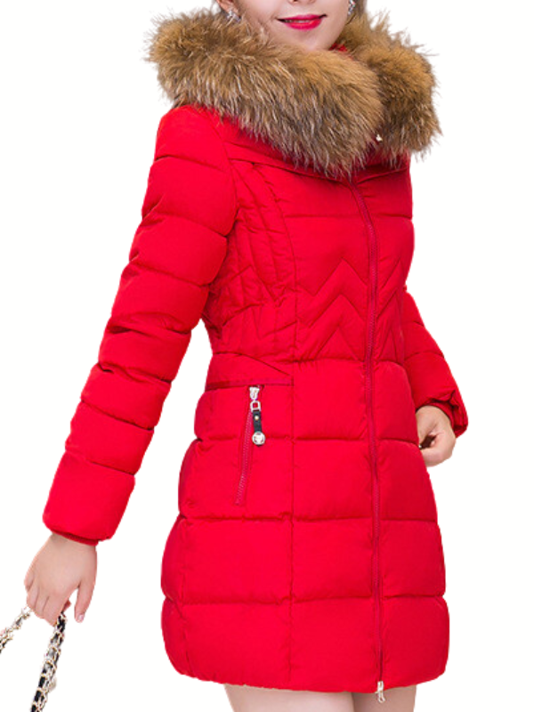 PARKA REINA raudona