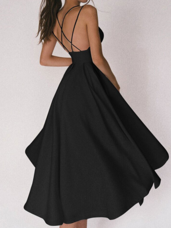 <tc>Elegantiška suknelė Alefti juoda</tc>