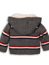 BABY OUTSIDE CARDIGAN DEVID grey