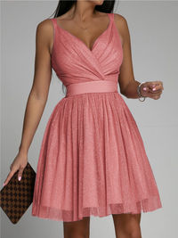 <tc>Elegantiška suknelė Viennia rožinė</tc>