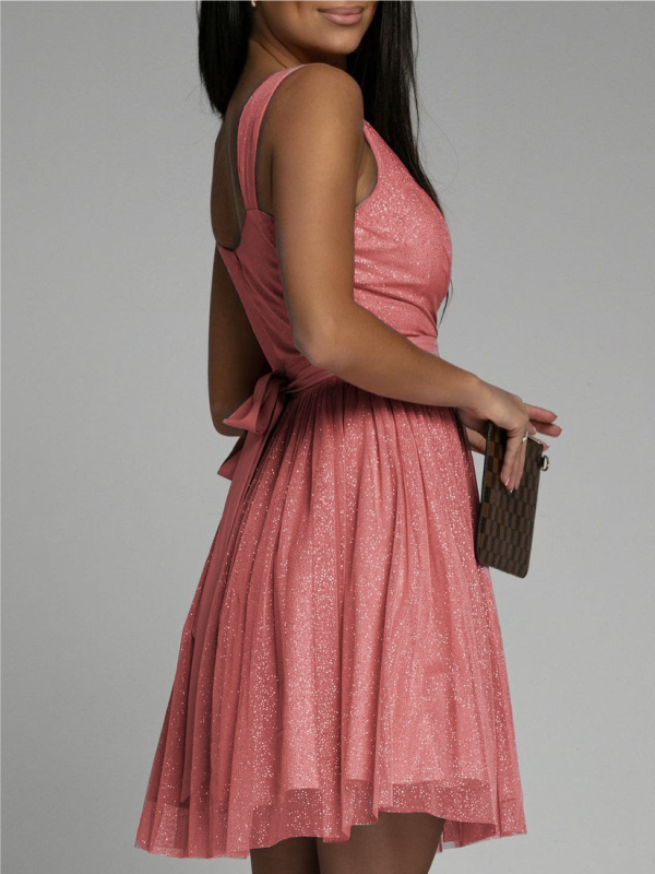 <tc>Elegantiška suknelė Viennia rožinė</tc>