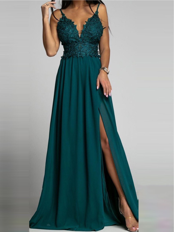 <tc>Elegantiška suknelė Antlia smaragdinė</tc>