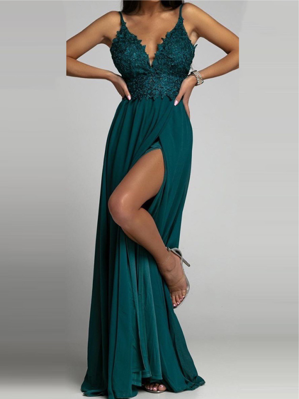 <tc>Elegantiška suknelė Antlia smaragdinė</tc>