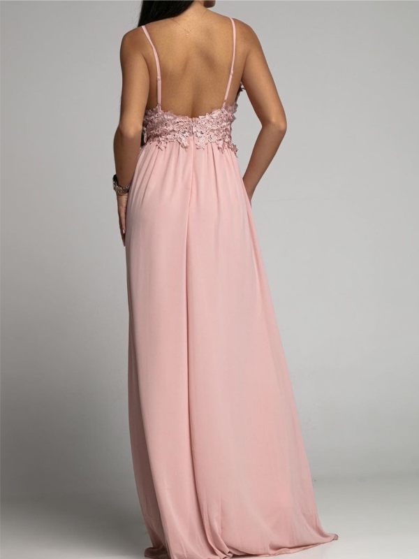 <tc>Elegantiška suknelė Valicia rožinė</tc>