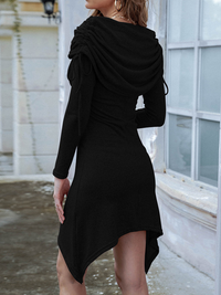 <tc>Elegantiška suknelė Fergtion juoda</tc>