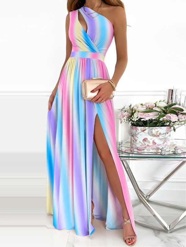 <tc>Elegantiška suknelė Renada įvairiaspalvė</tc>