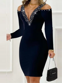 <tc>Elegantiška suknelė Onaona juoda</tc>