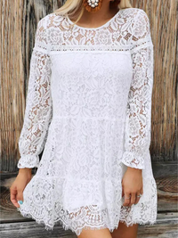 <tc>Elegantiška suknelė Demiya balta</tc>