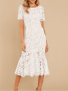 <tc>Elegantiška suknelė Ocarina balta</tc>