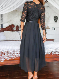 <tc>Maksi suknelė Netty juoda</tc>