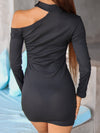 <tc>Elegantiška suknelė atvirais pečiais Celinna juoda</tc>
