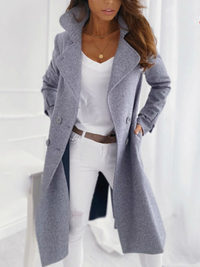 <tc>Elegantiškas paltas Coralies pilkas</tc>