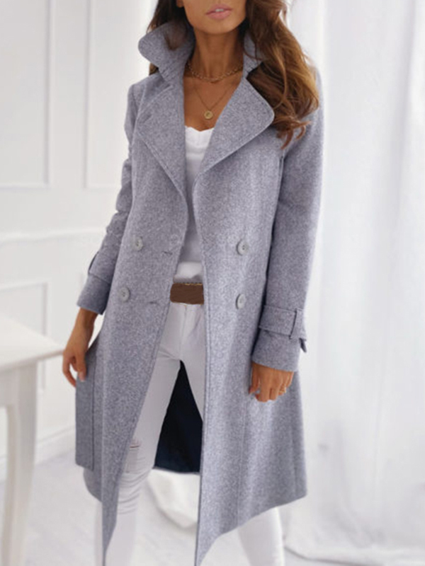 <tc>Elegantiškas paltas Coralies pilkas</tc>