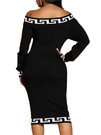 <tc>Elegantiška suknelė Linani juoda</tc>