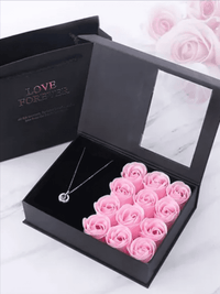 <tc>Dovanų dėžutė su rožėmis Itssel rožinė</tc>