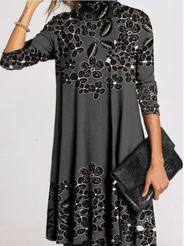 <tc>Elegantiška suknelė Kassiani pilka</tc>