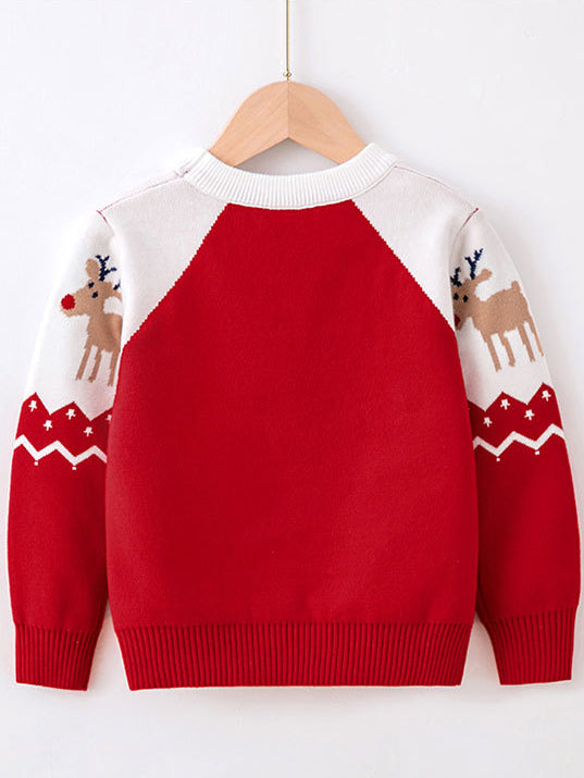 <tc>Vaikiškas megztinis Cantara raudonas</tc>
