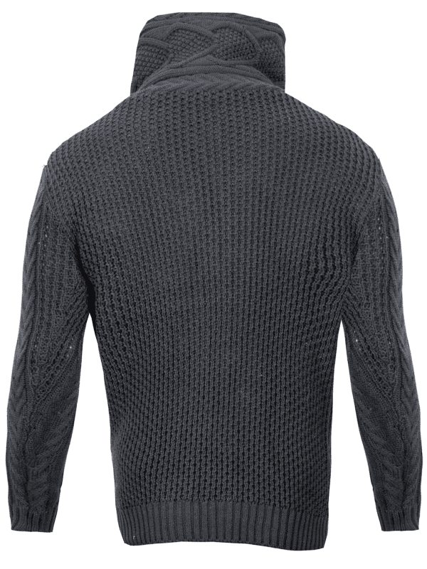 SWETER JORDG ciemnoszary