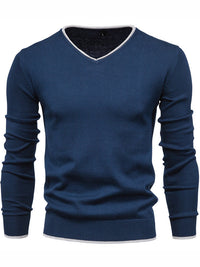 PULLOVER MARDEN tamsiai mėlyna
