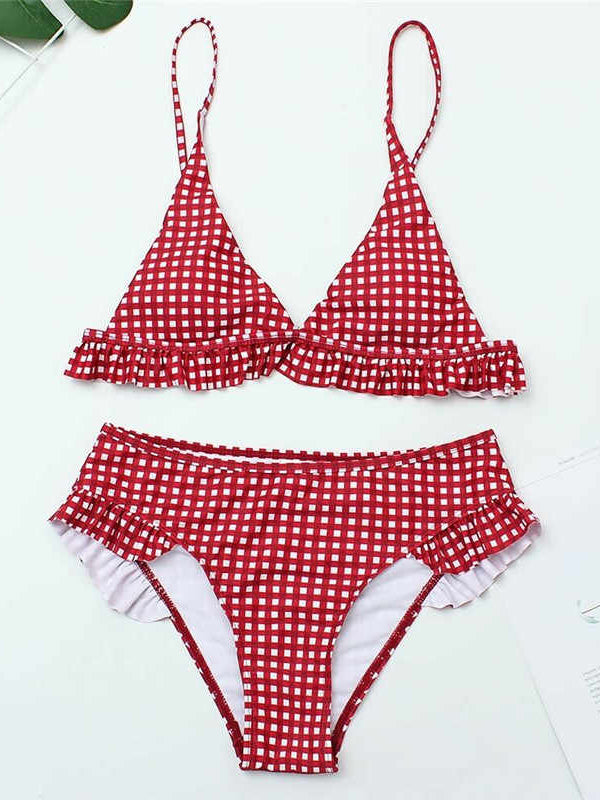 <tc>Bikinis Pricella raudonas</tc>